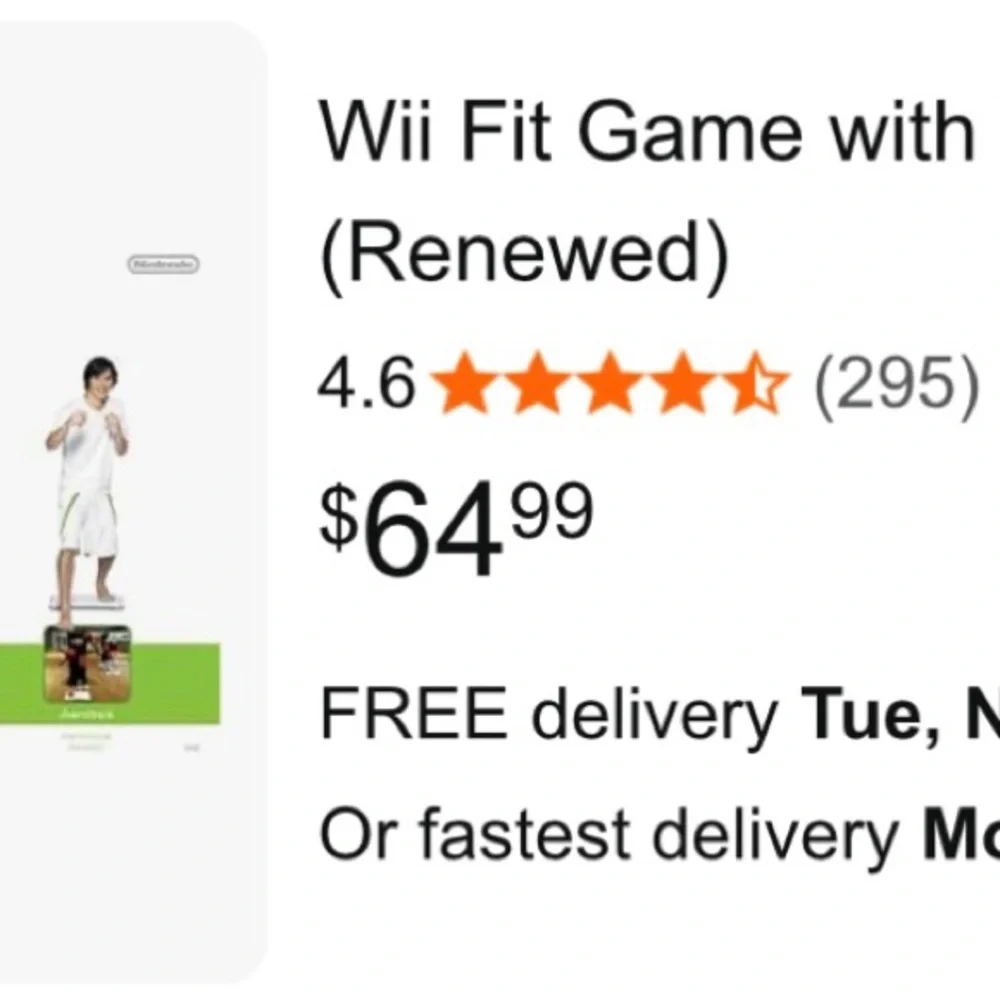 Nintendo Wii Balance Board - White and Green